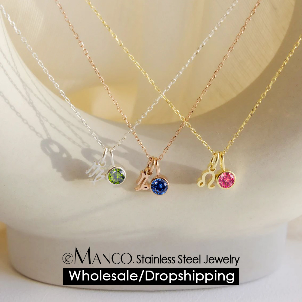 EMANCO Birthstone Constellatio - đánh giá và giá Birth Flower Necklace