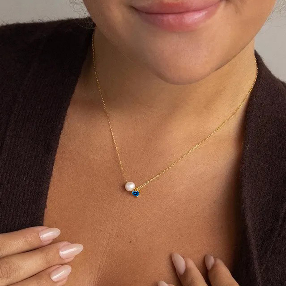 EMANCO Fashion Imitation Pearl - đánh giá và giá Birth Flower Necklace