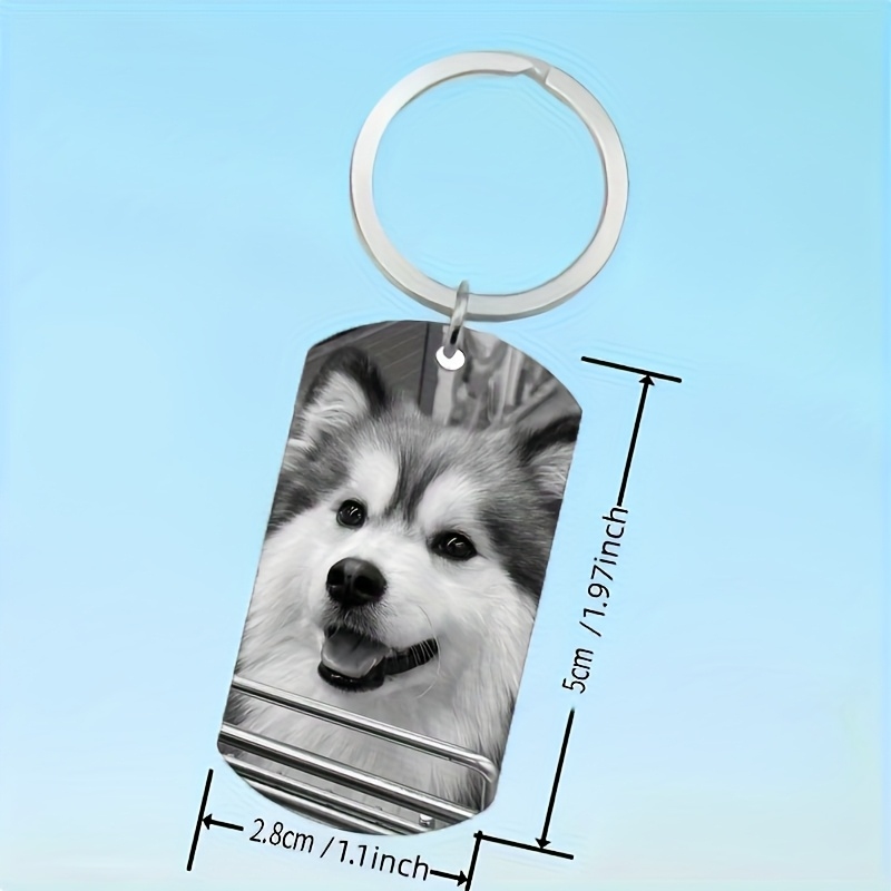 Custom Photo Keychain Personal - đánh giá và giá Initial Ring Custom